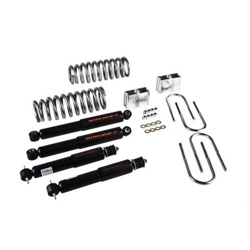 Belltech - 443ND | Belltech 2 Inch Front / 3 Inch Rear Lowering Kit with Nitro Drop Shocks (1996-2004 Tacoma 2WD | 6 Cyl)