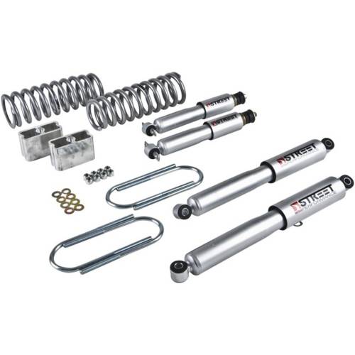 Belltech - 443SP | Belltech 2 Inch Front / 3 Inch Rear Lowering Kit with Street Performance Shocks (1996-2004 Tacoma 2WD | 6 Cyl)