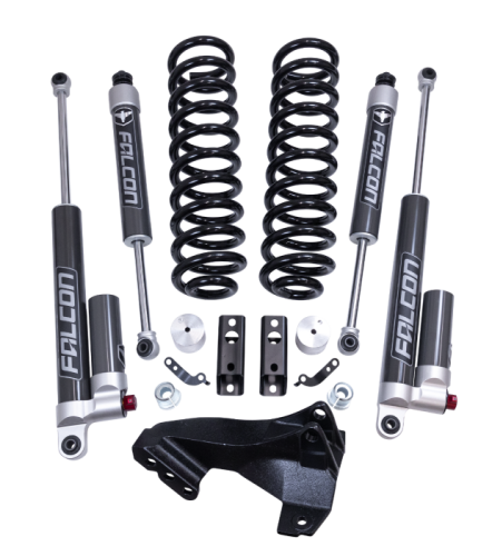 ReadyLIFT Suspensions - 46-20254 | ReadyLift 2.5 Inch Lift Kit with Falcon 2.1 Shocks (F250, F350 Super Duty 4WD | Diesel)
