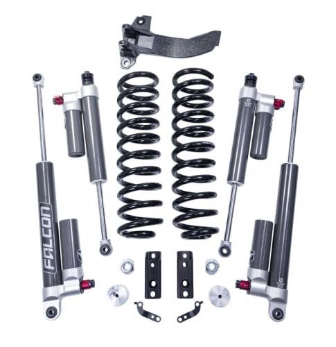 ReadyLIFT Suspensions - 46-20255 | ReadyLift 2.5 Inch Suspesnion Lift Kit with Falcon 3.3 Shocks (F250, F350 Super Duty 4WD | Diesel)