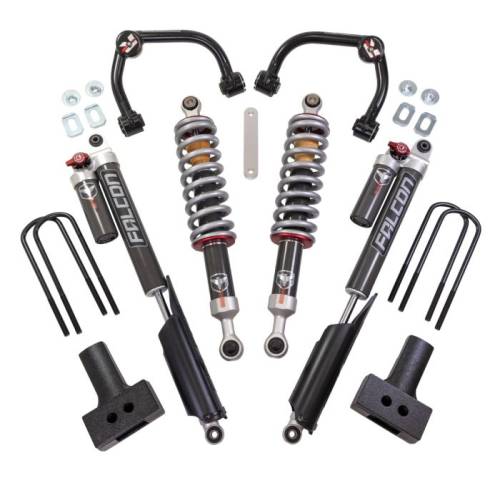 ReadyLIFT Suspensions - 62-21440 | ReadyLift 3.5 Inch SST Lift Kit with Falcon Shcks (F150 Pickup 4WD)