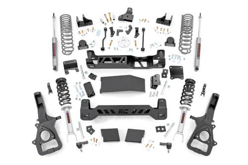 Rough Country - 88431 | Rough Country 6 Inch Lift Kit Ram 1500 4WD | With 22 Inch Factory Wheels, N3 Struts With N3 Rear Shocks