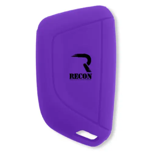 Recon Truck Accessories - 264002GM4PR | Recon Purple Pantone 266 C Silicone Key Fob Cover (2021-2025 Escalade)