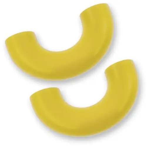 Recon Truck Accessories - 264004F150YL | Recon Yellow Tow Hook Covers 2-Piece Set of Silicone Covers (2015-2023 F150 & Raptor)
