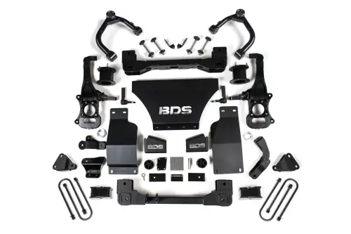 BDS Suspension - BDS1852H | BDS Suspension 4 Inch Lift Kit For Chevrolet Silverado Or GMC Sierra 1500 4WD | Gas, Adaptive Ride Control Only