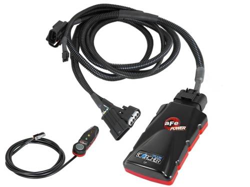 Afe - Advance Flow Engineering - 77-86011 | AFE Power SCORCHER BLUE Bluetooth Power Module (2022-2025 Tundra, Sequoia V6-3.4L (tt) Hybrid)