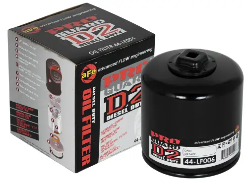 aFe Power - 44-LF006 | AFE Power Pro Guard D2 Oil Filter (Chrysler, Dodge V6-2.5, 2.7L, 3.0L, V8-4.7L, 5.7L, 6.1L)