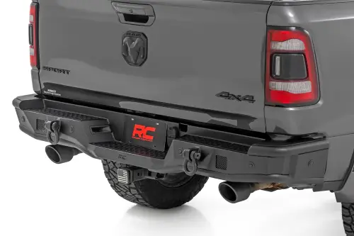 Rough Country - 51215 | Rough Country Rear Bumper For Ram 1500 / 1500 TRX | Tubular