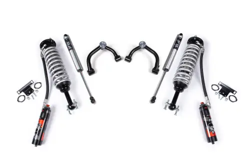 BDS Suspension - BDS1911FPE | BDS Suspension 2 Inch Leveling Kit For Ford F-150 4WD | Fox 2.5 Coil-Over Performance Elite Series, Rear Fox 2.0 Performance Series Shocks, Truck Without Adaptive Headlight UCA Sensor
