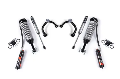 BDS Suspension - BDS1913FPE | BDS Suspension 2 Inch Leveling Kit For Ford F-150 4WD | Fox 2.5 Coil-Over Performance Series, Rear Fox 2.0 Performance Series Shocks, Truck With Adaptive Headlight UCA Sensor