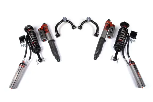 BDS Suspension - BDS1914FRS | BDS Suspension 2.5 Inch Leveling Kit For Ford F-150 4WD | Fox 3.0 Coil-Over Factory Race Series, Rear Fox 3.0 Factory Race Series  Shocks, Truck With Adaptive Headlight UCA Sensor