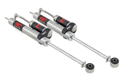 Rough Country - 770826RES_A | Rough Country M1R Monotube Front Shocks For Jeep Wrangler JK / Wrangler Unlimited JK | 0.5-2.5 Inch