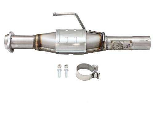 Afe - Advance Flow Engineering - 47-48004 | AFE Power Direct Fit Catalytic Converter Replacement Rear (2004-2006 Wrangler TJ, LJ L6-4.0L)