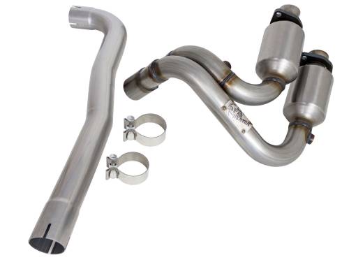Afe - Advance Flow Engineering - 47-48003 | AFE Power Direct Fit Catalytic Converter Replacement Front (2004-2006 Wrangler TJ, LJ L6-4.0L)