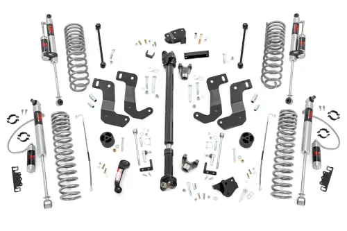 Rough Country - 91244 | Rough Country 6 Inch Lift Kit For Jeep Gladiator JT 4WD | M1R Monotube Shocks