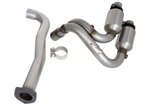 Afe - Advance Flow Engineering - 47-48001 | AFE Power Direct Fit Catalytic Converter Replacement Front (2000-2003 Wrangler TJ L6-4.0L)