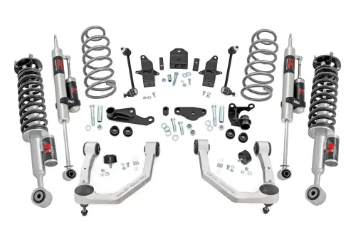 Rough Country - 75644 | Rough Country 3.5 Inch Lift Kit For Toyota Tacoma 4WD | M1R Struts With M1R Rear Shocks