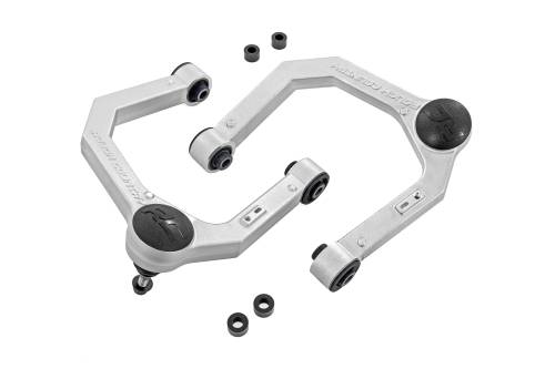 Rough Country - 50018 | Rough Country 3.5 Inch Lift Forged Upper Control Arms For Ford Ranger 4WD | Aluminum Finish