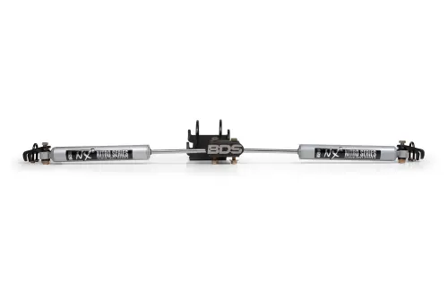 BDS Suspension - BDS2033DH | BDS Suspension Dual Steering Stabilizer Kit With NX2 Shocks For Ford F-250 / F-350 Super Duty | Fits 0-2 Inch Lift