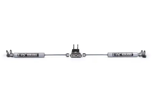 BDS Suspension - BDS2034DH | BDS Suspension Dual Steering Stabilizer Kit With NX2 Shocks For Jeep Wrangler JL / Gladiator JT