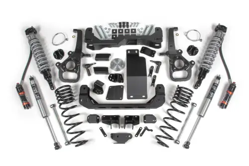 BDS Suspension - BDS2116PSS | BDS Suspension 4 Inch Lift Kit For Ram 1500 4WD | Fox 2.5 Performance Elite Coil-Over, Rear Fox 2.0 Performance Series Shocks, OE Knuckle Type Standard