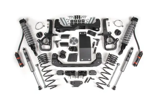 BDS Suspension - BDS2117PSS | BDS Suspension 4 Inch Lift Kit For Ram 1500 4WD | Fox 2.5 Performance Elite Coil-Over, Rear Fox 2.0 Performance Series Shocks, OE Knuckle Type Large Bore