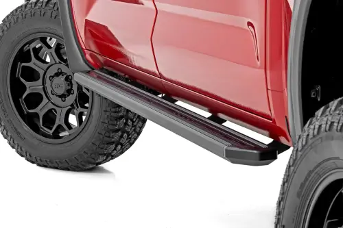 Rough Country - 55006 | Rough Country Multi Color LED Running Boards For Toyota Tundra 2WD/4WD | CrewMax