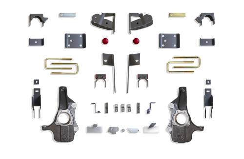 MaxTrac Suspension - KS331924MR |ÊMaxtrac Complete 2/4 Lowering Kit (Silverado, Sierra 1500 2WD/4WD | Adaptive Ride ONLY)