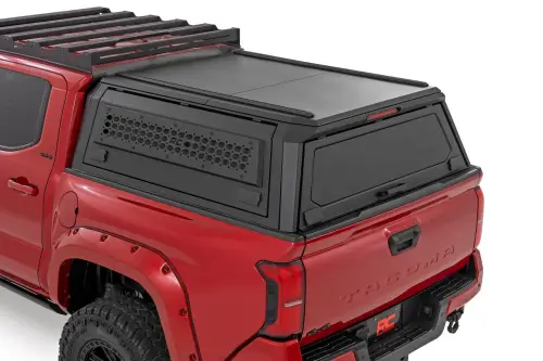 Rough Country - 73407 | Rough Country Truck Bed Cap For Toyota Tacoma | Modular, 5' Bed