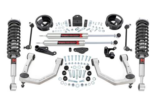 Rough Country - 77040 | Rough Country 3.5 Inch Lift Kit For Toyota 4Runner 4WD | M1 Struts With M1 Rear Shocks