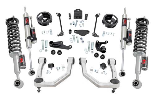 Rough Country - 77044 | Rough Country 3.5 Inch Lift Kit For Toyota  4Runner 4WD | M1R Struts With M1R Rear Shocks