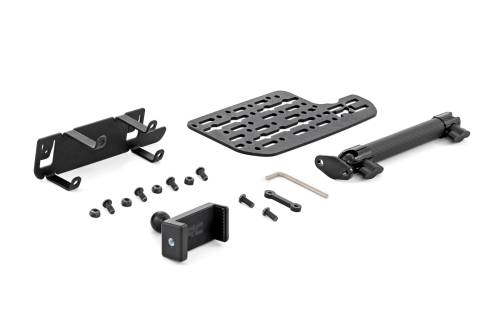 Rough Country - 33000 | Rough Country Accessory Dash Mount For Ram 1500 2WD/4WD | With 8.4 Inch Touchscreen Phone, With 8 Inch Extension Arm For Non-Magsafe Devices