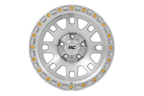 Rough Country - 82151813C | Rough Country 82 Series Wheel | One-Piece / Full Machined / 15x8 / 5x4.5 / -19mm