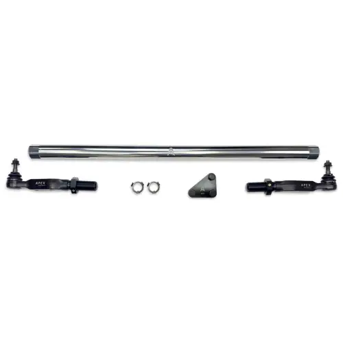 Apex Chassis - KIT386-POL | Apex Chassis ProLock Tie Rod Kit For Dodge Ram 2500/3500 4WD | Polish Aluminum