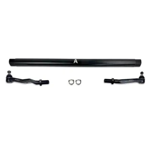Apex Chassis - KIT381-BLK | Apex Chassis ProLock Tie Rod Kit For Dodge Ram 2500/3500 4WD | Anodized Black Aluminum