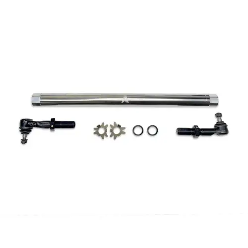 Apex Chassis - KIT382-POL | Apex Chassis Drag Link Kit For Dodge Ram 2500/3500 4WD | Polished Aluminum