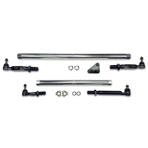 Apex Chassis - KIT385-POL | Apex Chassis ProLock Steering Kit For Dodge Ram 2500/3500 4WD | Polished Aluminum
