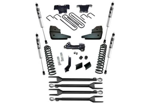 SuperLift - K1068F | Superlift 4 Inch 4-Link Lift Kit with Fox 2.0 Shocks (F250, F350 Super Duty 4WD Diesel Engine)
