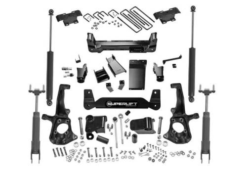 SuperLift - K150S | Superlift 6 Inch Lift Kit with Superlift Shocks (Silverado, Sierra 2500HD 4WD)