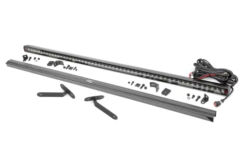 Rough Country - 97097 | Rough Country 50 Inch LED Light Kit Deck Roof For Can-Am Defender MAX HD10, MAX HD9 & MAX HD8 | Spectrum Series