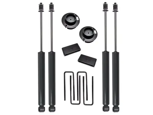 SuperLift - K1039 | Superlift 2.5 Inch Lift Kit with Superlift Shocks (2019-2024 Ram 3500 Pickup 4WD)