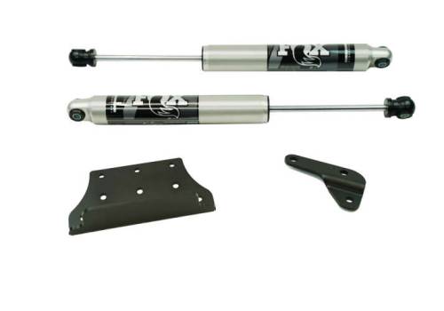 SuperLift - 92107-1 | Superlift High Clearance Dual Steering Stabilizer Kit - Fox Shocks (2007-2018  Wrangler JK)