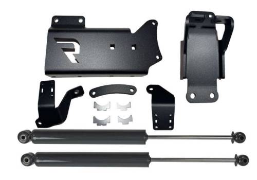 SuperLift - 92771-1 | Superlift Dual Steering Stabilizer Kit - Shadow Shocks ( 2014-2025 Ram 2500, 2013-2025 Ram 3500)