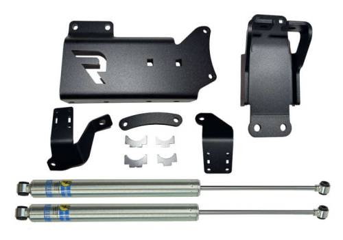 SuperLift - 92772-1 | Superlift Dual Steering Stabilizer Kit - SSR by Bilstein Shocks (2014-2025 Ram 2500, 2013-2025 Ram 3500)