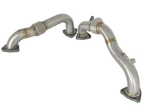 Afe - Advance Flow Engineering - 48-33016 | AFE Power Twisted Steel Headers, Up-Pipes (2008-2010 F250, F350 V8-6.4L td)