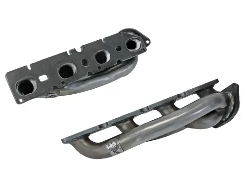 Afe - Advance Flow Engineering - 48-42001-1 | AFE Power Twisted Steel 409 Stainless Steel Short Tube Header (2009-2018 1500 V8-5.7L Hemi)