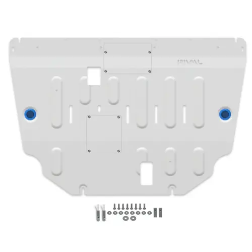 RIVAL 4X4 - 2333.1883.2.6 | RIVAL Aluminum Engine Skid Plate (2023-2024 Maverick Tremor, 2021-2022 Bronco Sport With Metal Oil Pan, 2021-2025 Bronco Sport Badlands)