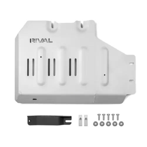 RIVAL 4X4 - 2333.1899.1.6 | RIVAL Aluminum Transfer Case Skid Plate (2021-2025 Bronco 2 & 4 Door)