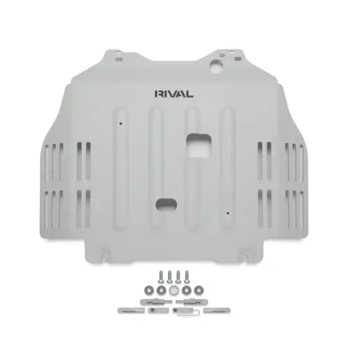 RIVAL 4X4 - 2333.9567.2.6 | RIVAL Aluminum Transmission Catalytic Converter Skid Plate (2024-2025 Tacoma Except Hybrid, Compatible With TRD)