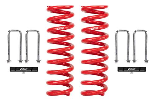 Eibach - E30-82-069-05-22 | Eibach PRO-LIFT-KIT (Set of 2 Front Springs + Rear Lift Blocks)